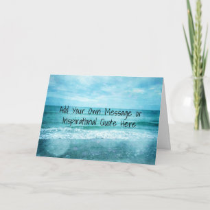 Carte Créez votre propre devis inspirant motivationnel