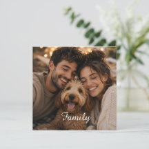Créez votre propre famille personnalisée
