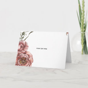 Carte Créez votre propre floral