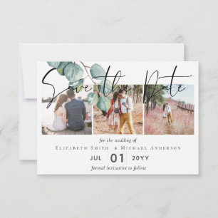Carte Créez votre propre Mariage de verdure Eucalyptus p