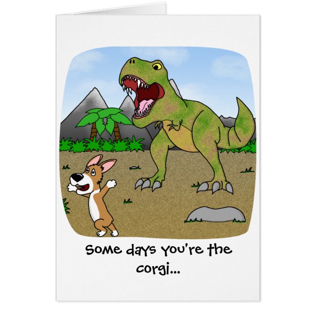 Carte crétacée de corgi (Devant)