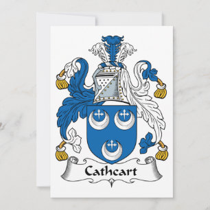 Carte Crête de famille de Cathcart