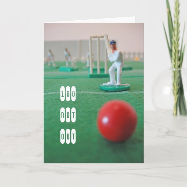 Carte Cricket 100e anniversaire (Devant)