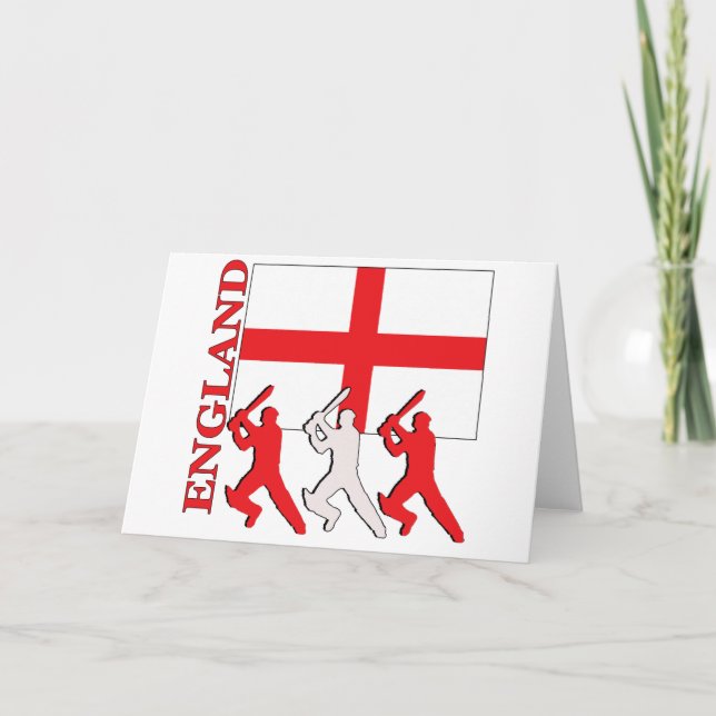 Carte Cricket Angleterre (Devant)