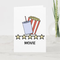 Critique de film personnalisée 5 étoiles Popcorn B