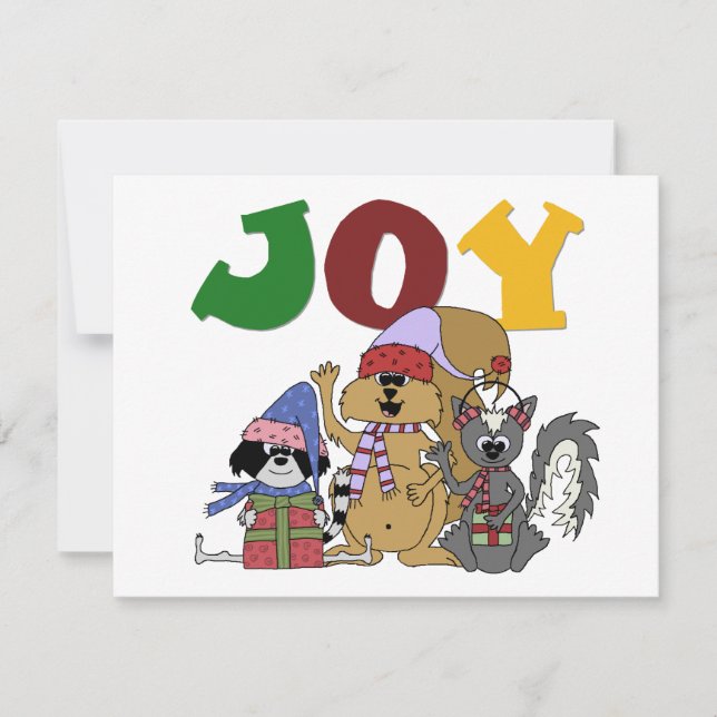 Carte Critter Joy Tshirts et cadeaux (Devant)