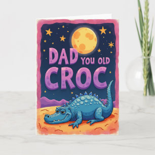 Carte Croc de la Fête des Pères douce