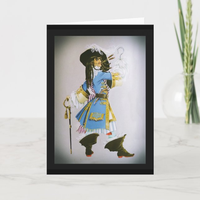 Carte Crochet de Peter Pan (Devant)