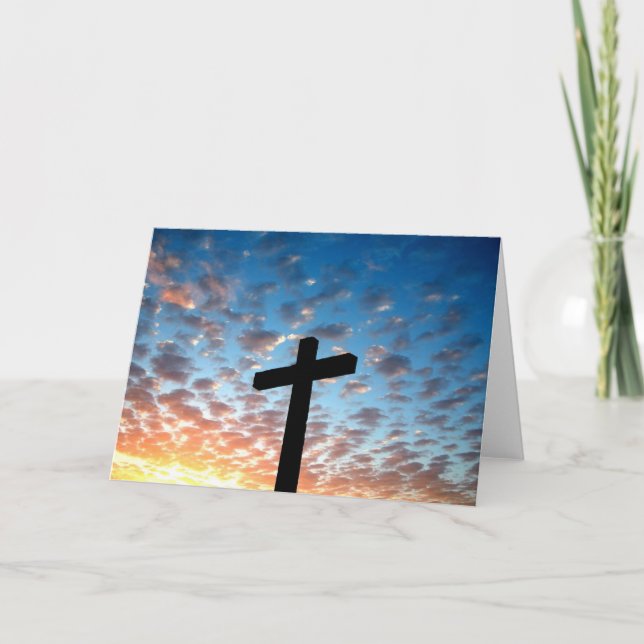 Carte croisée de Pâques (Devant)