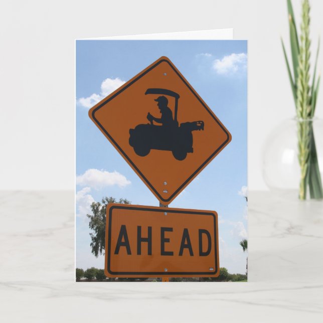 Carte Croisement de golf (Devant)