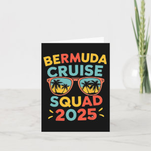 Carte Croisière aux Bermudes 2025 Voyage de vacances Fam