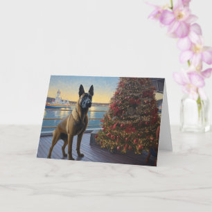 Carte Croisière de Noël de Malinoi en Belgique : Pawsome