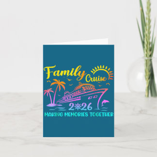 Carte Croisière en famille Création de souvenirs ensembl
