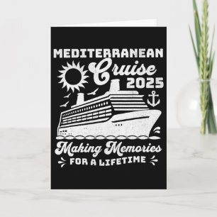 Carte Croisière Méditerranéenne 2025 Groupe de Famille A