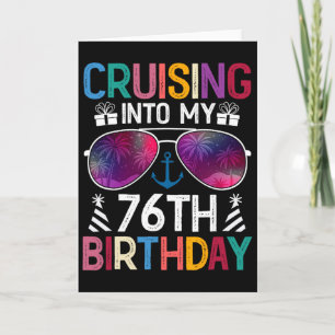 Carte Croisière pour mon 76e anniversaire Fête de croisi