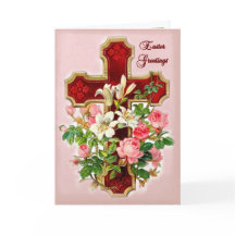 Croix florale