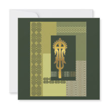 Croix processionnelle éthiopienne