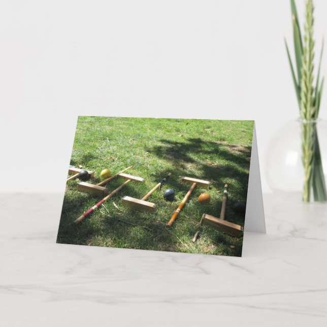 Carte Croquet (Devant)