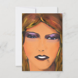 Carte Croquis de femme Sully