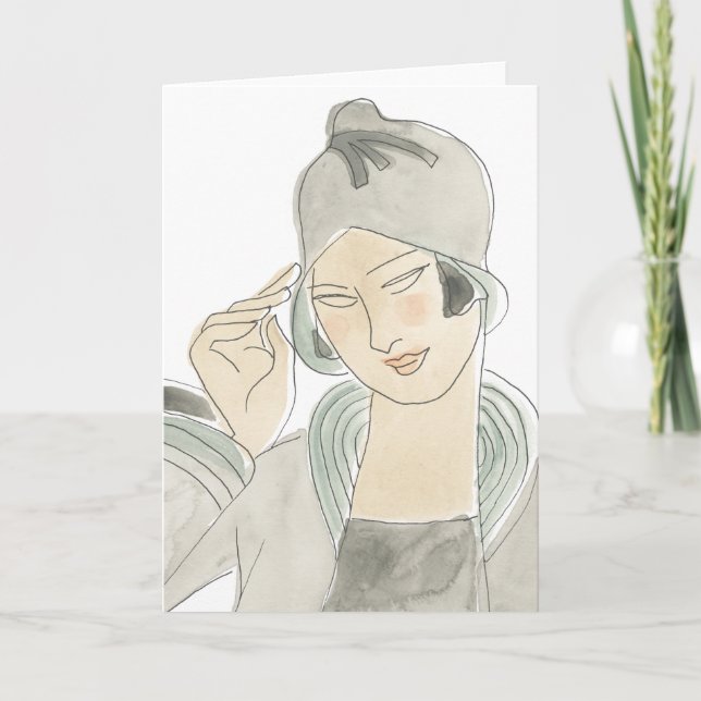 Carte Croquis de mode Flapper (Devant)