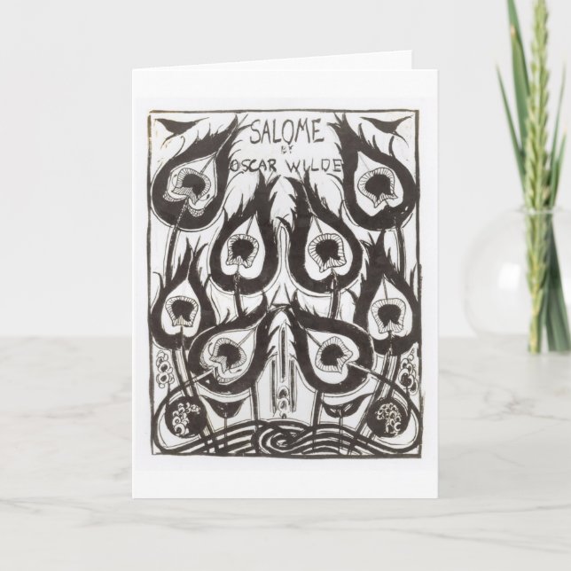 Carte Croquis original pour la couverture de "Salome" (Devant)