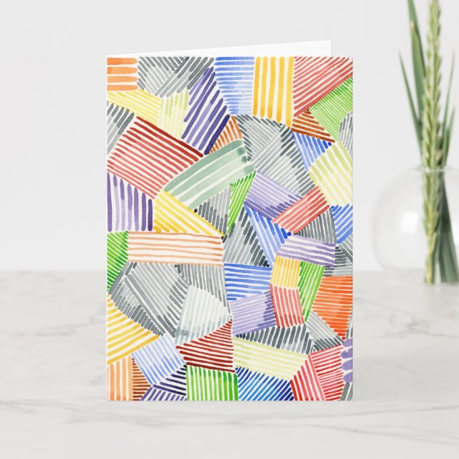 Carte Crosshatch Quilt I (Devant)