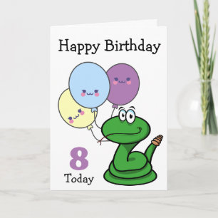 Carte Crotale avec âge Anniversaire