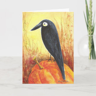 Carte Crow sur Citrouille