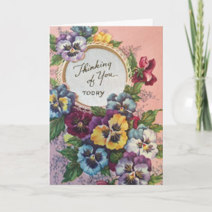 Carte Cru - pensant à vous aujourd'hui,