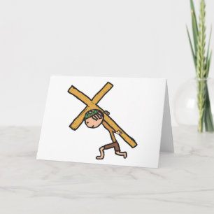 Carte Crucifix de Pâques