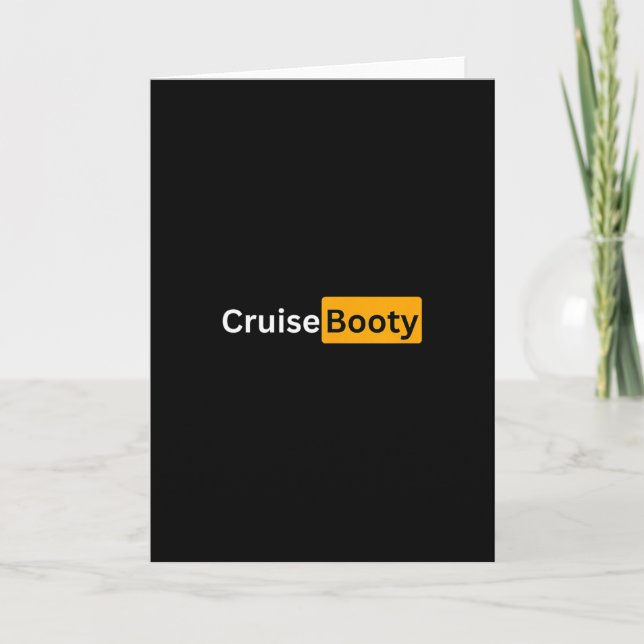 Carte Cruise Booty - Y Cruising Bon Voyage Gifts  (Devant)