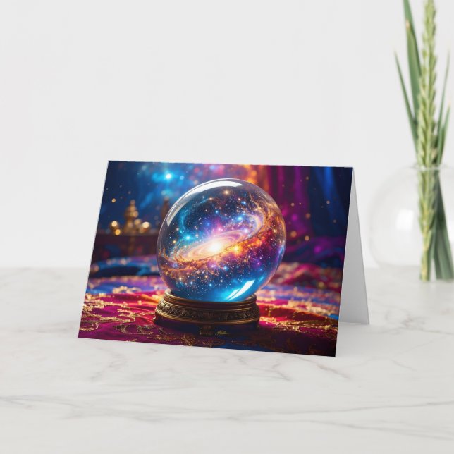 Carte Crystal Ball - Je Vois Un Événement Cosmique Dans  (Devant)