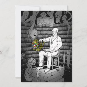 Carte Cube magique avec monstres