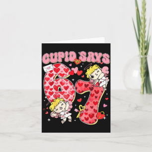 Carte Cud dit 67 drôle de Saint-Valentin Six Sept Cœur R