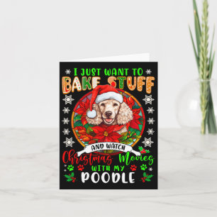Carte Cuire Des Stups Et Regarder Des Films De Noël Avec