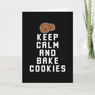 Carte Cuisine au biscuit Conserver le calme et cuire des