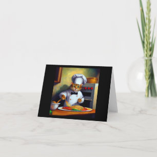 Carte Cuisine de chat Spaghetti