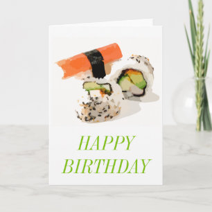 Carte Cuisine japonaise sushi