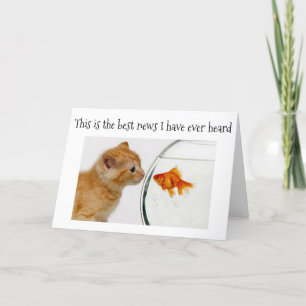 Carte CUISINE/POISSON D'OR SONT DES AMIS TOUT-FAIT *40èm