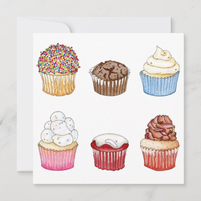 Carte Cupcake (Devant)