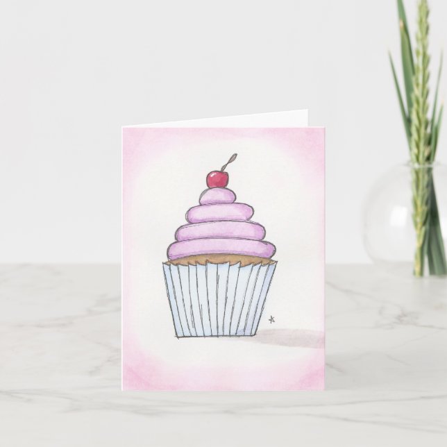 Carte cupcake (Devant)
