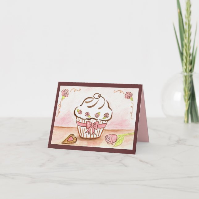 Carte Cupcake (Devant)