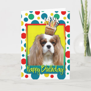 Carte Cupcake anniversaire - Cavalier - Blenheim