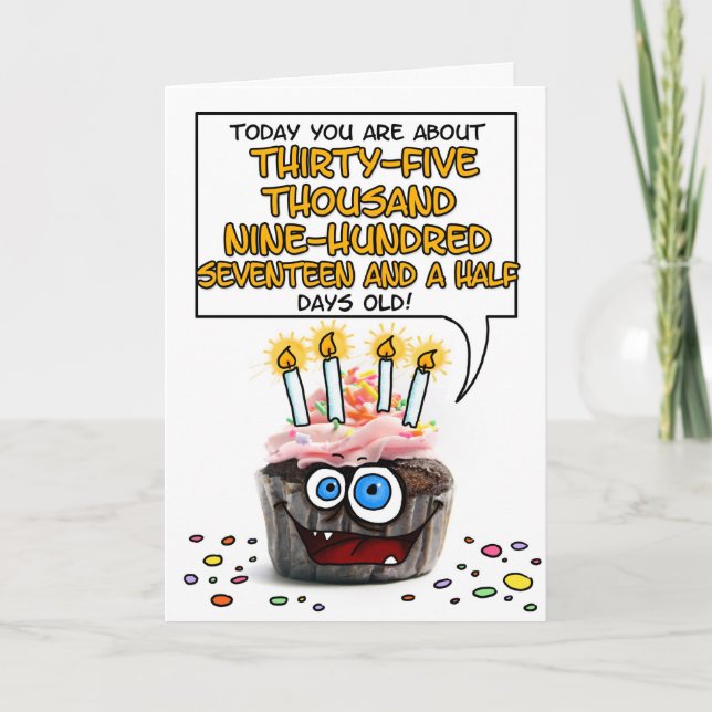 Carte Cupcake du Joyau Birthday (Devant)