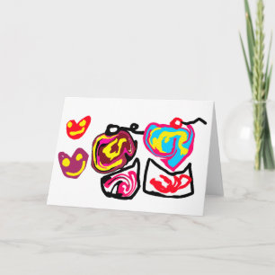 Carte cupcakes de la Saint-Valentin