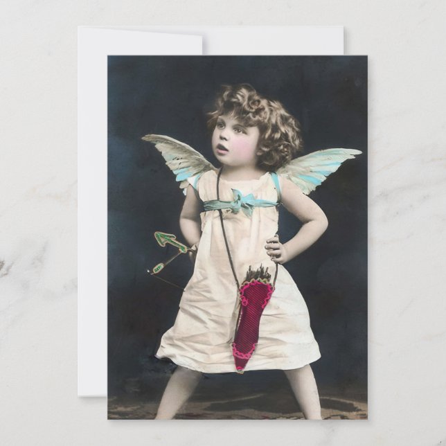 Carte Cupidon en colère (Devant)