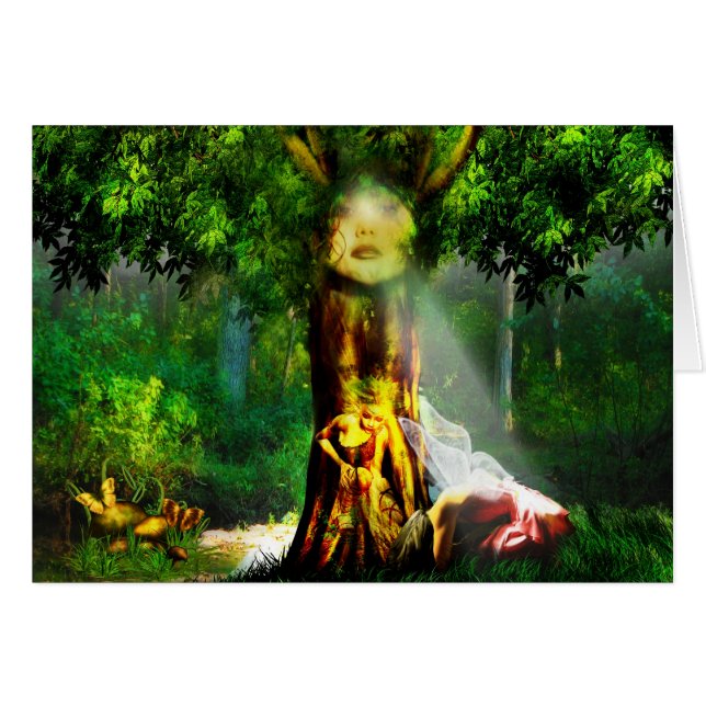 Carte curative d'arbre (Devant horizontal)