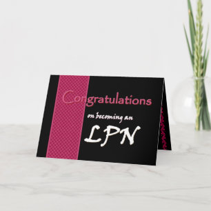 Carte CUSTOM Congratulations - LPN