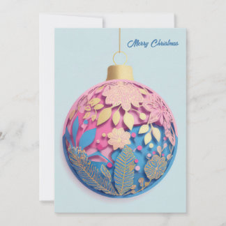 Carte Custom festive Christmas Tree Greeting