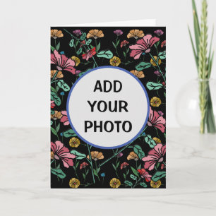 Carte Custom Photo, Birthday card, custom